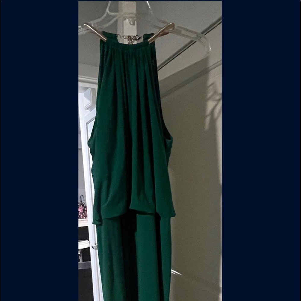 long dress with slit. only worn once